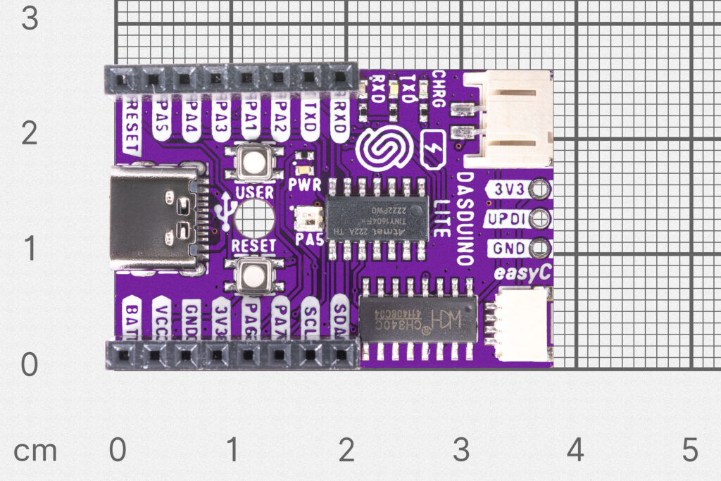 Dasduino LITE (ATTiny1604)-Dasduino (Arduino-compatible)