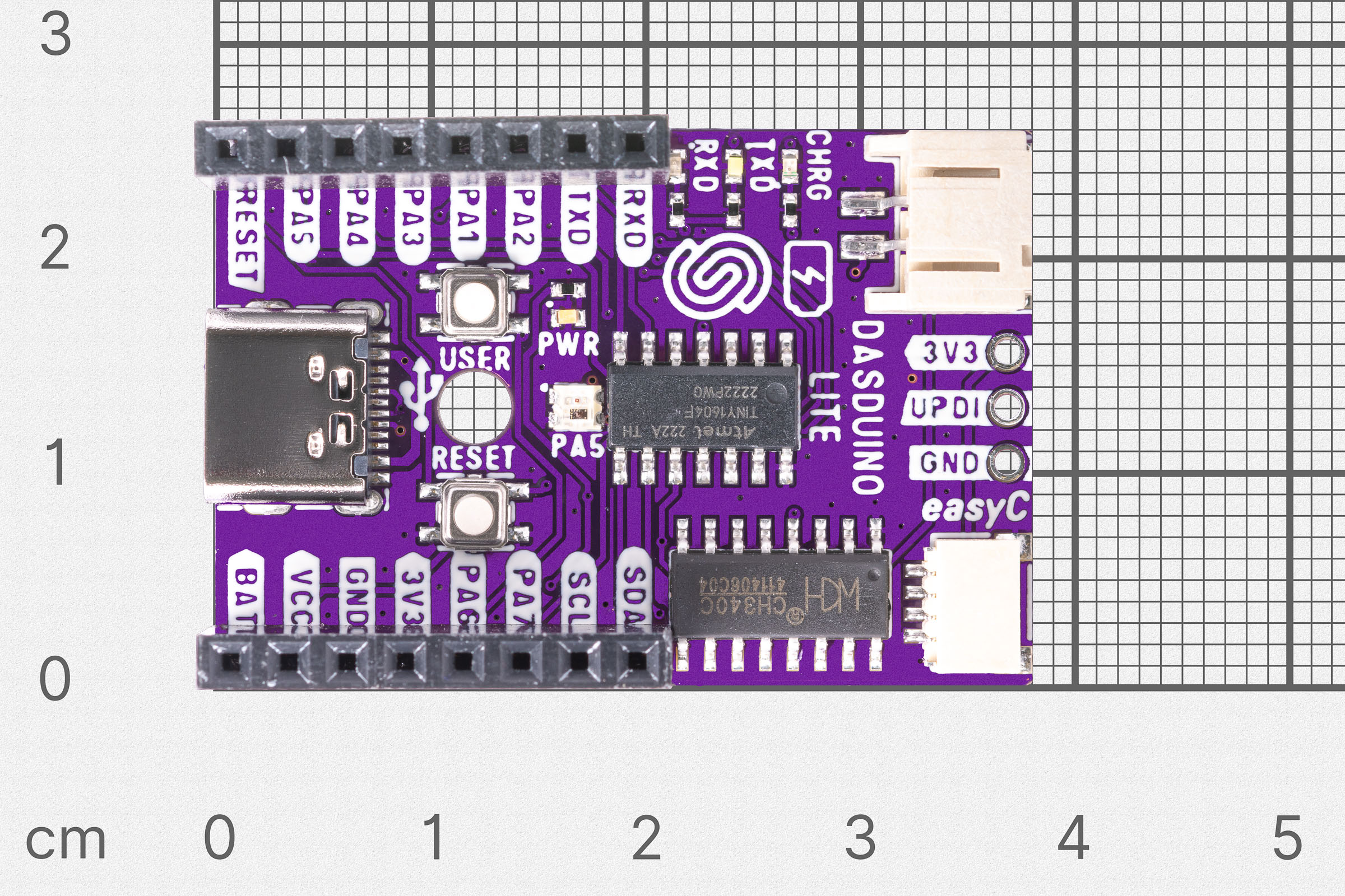 Dasduino LITE (ATTiny1604)-Dasduino (Arduino-compatible)