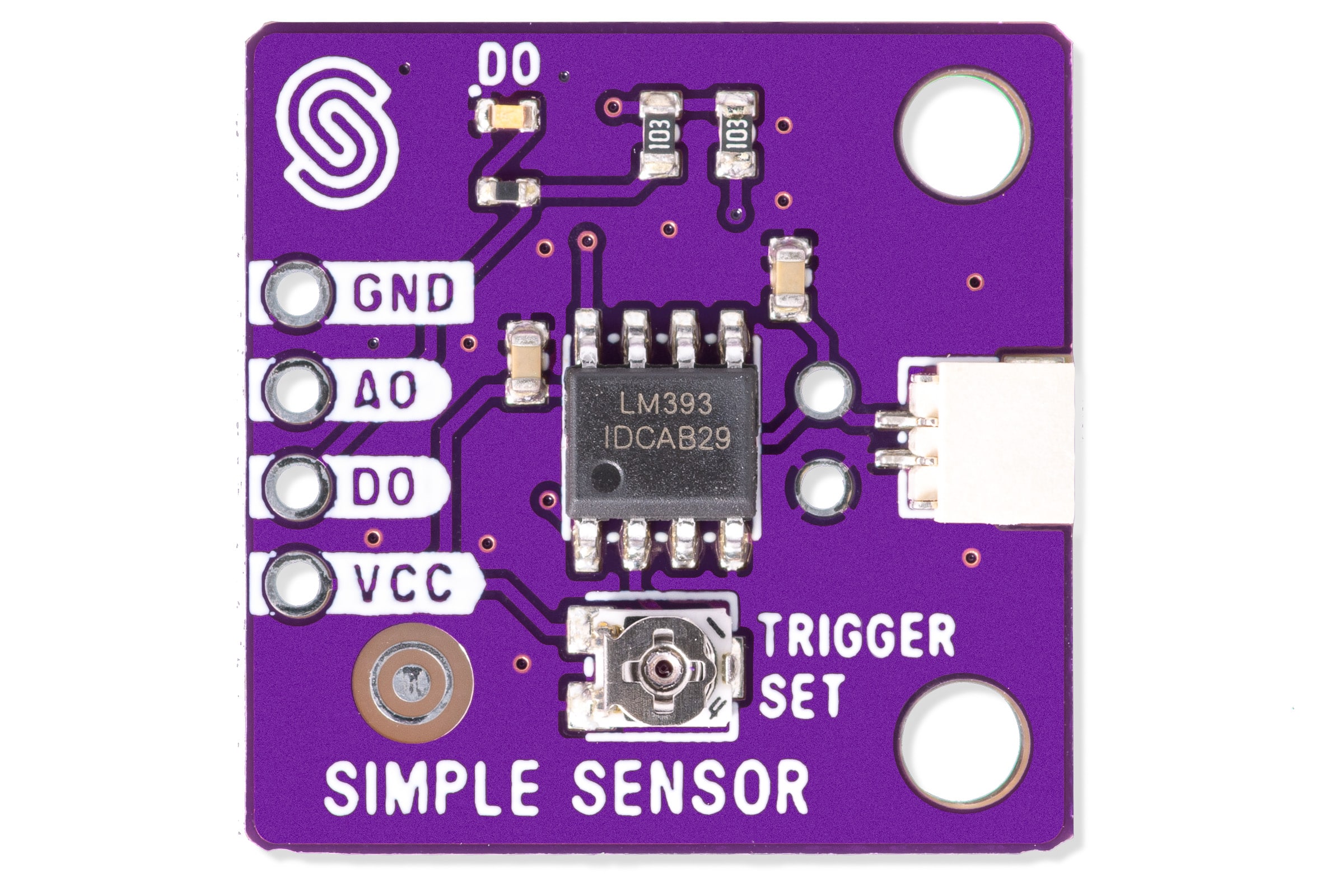 Simple soil humidity sensor-Senzori