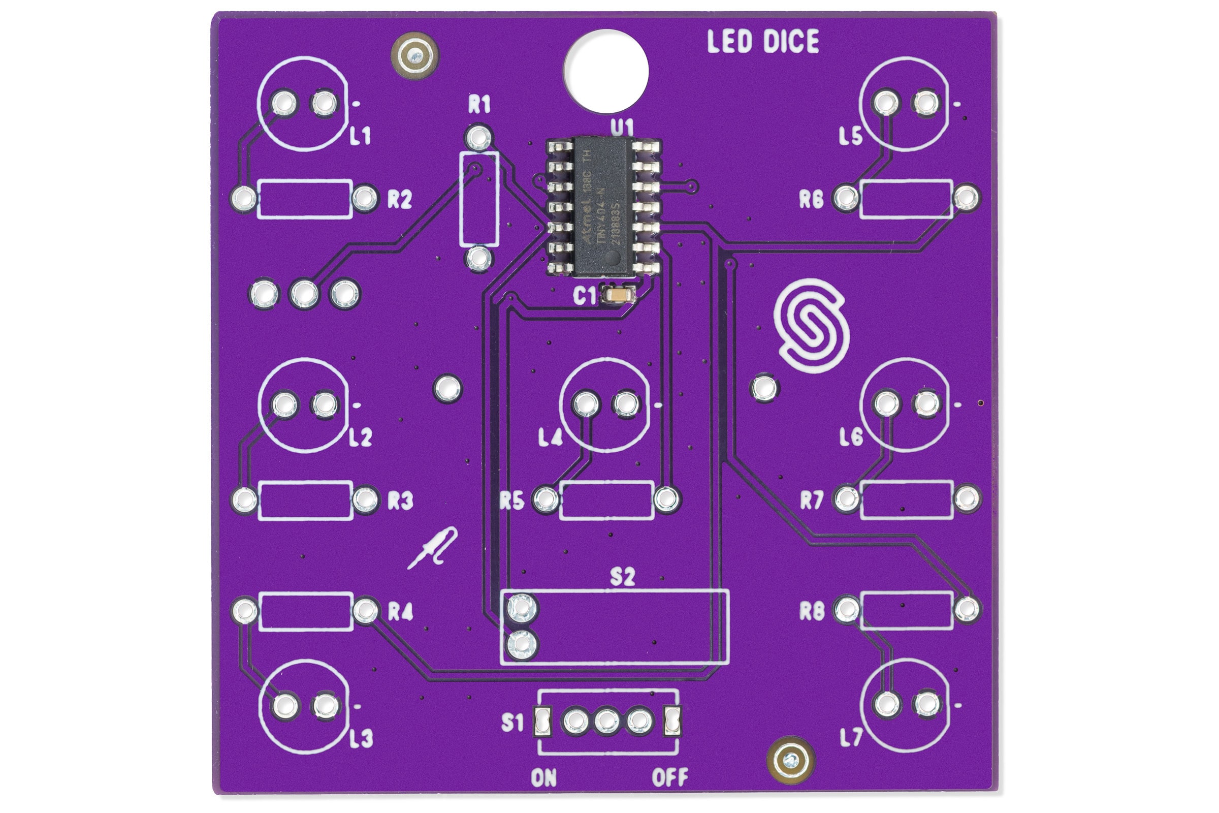 Löten Lernpaket "LED-Würfel"-Soldering kits