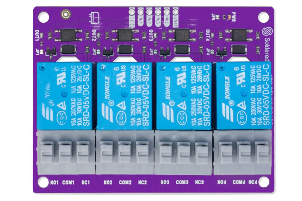 4-channel relay board-Actuators