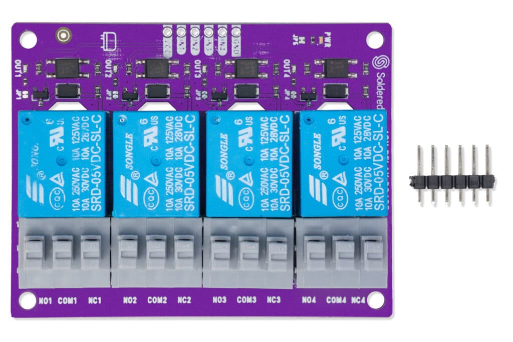 4-channel relay board-Actuators