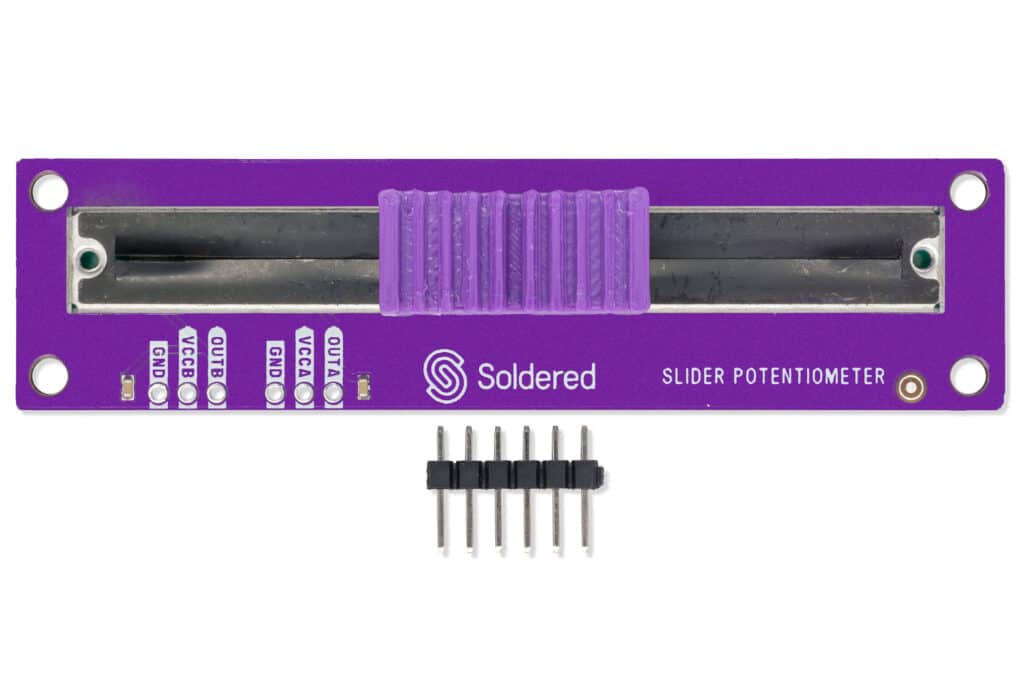 Slider potentiometer breakout-Components