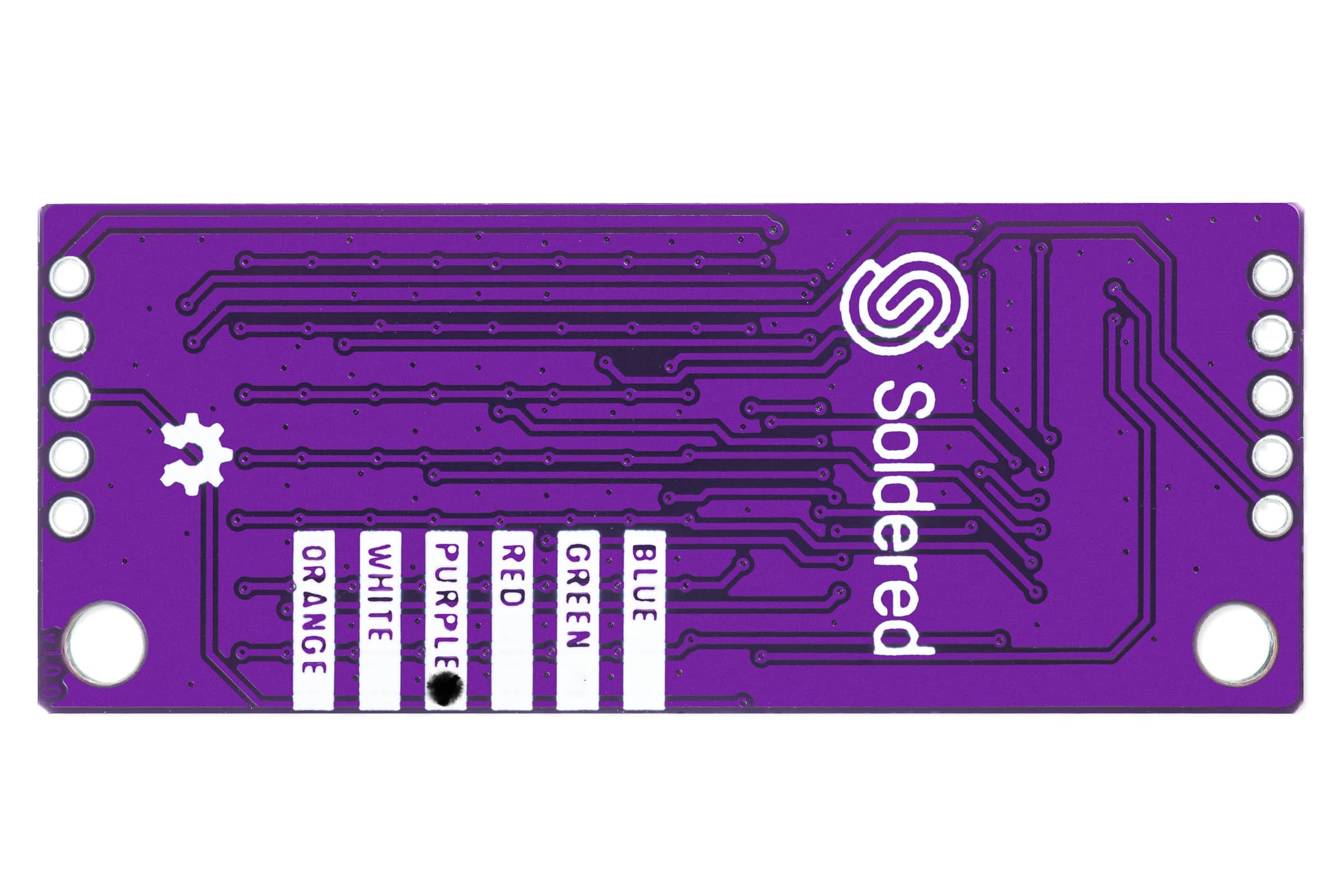 8x8 LED-Matrix violett MAX7219-Actuators