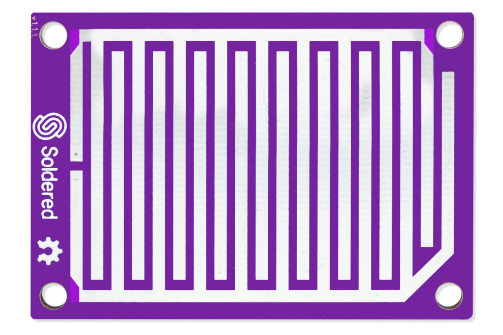 Simple rain sensor board with easyC-easyC ecosystem