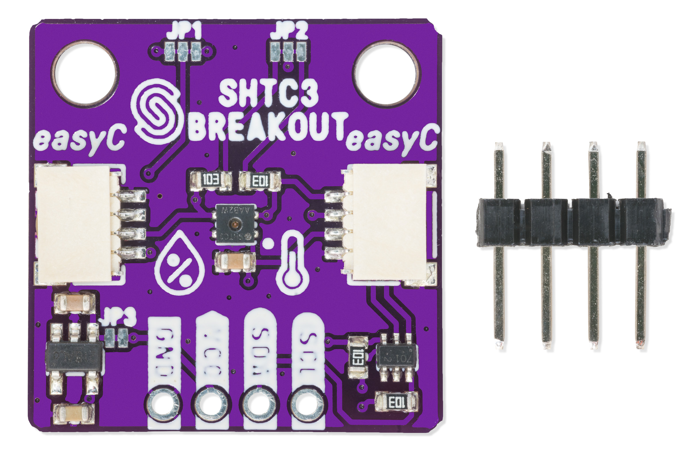 Temperature and humidity sensor SHTC3 breakout-easyC ecosystem