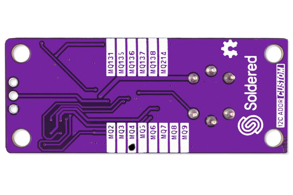 Methane, CNG sensor MQ4 breakout with easyC-easyC