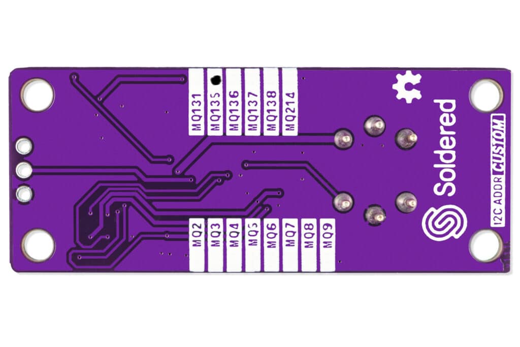 Senzor kvalitete zraka MQ135 s easyC-easyC