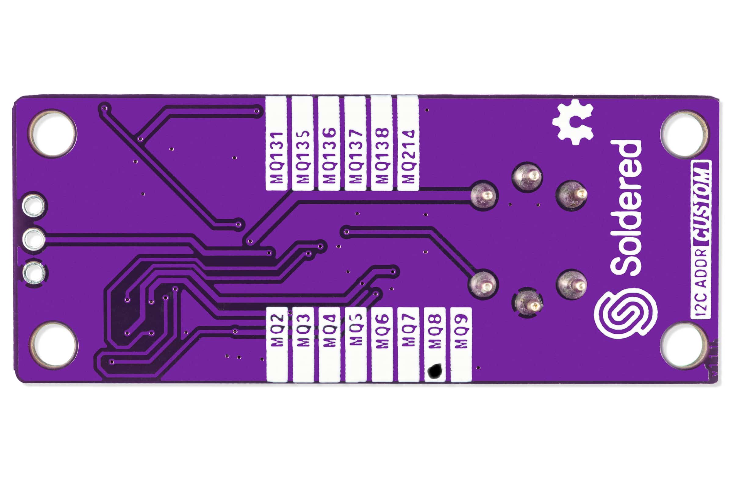 Hydrogen sensor MQ8 breakout with easyC-easyC