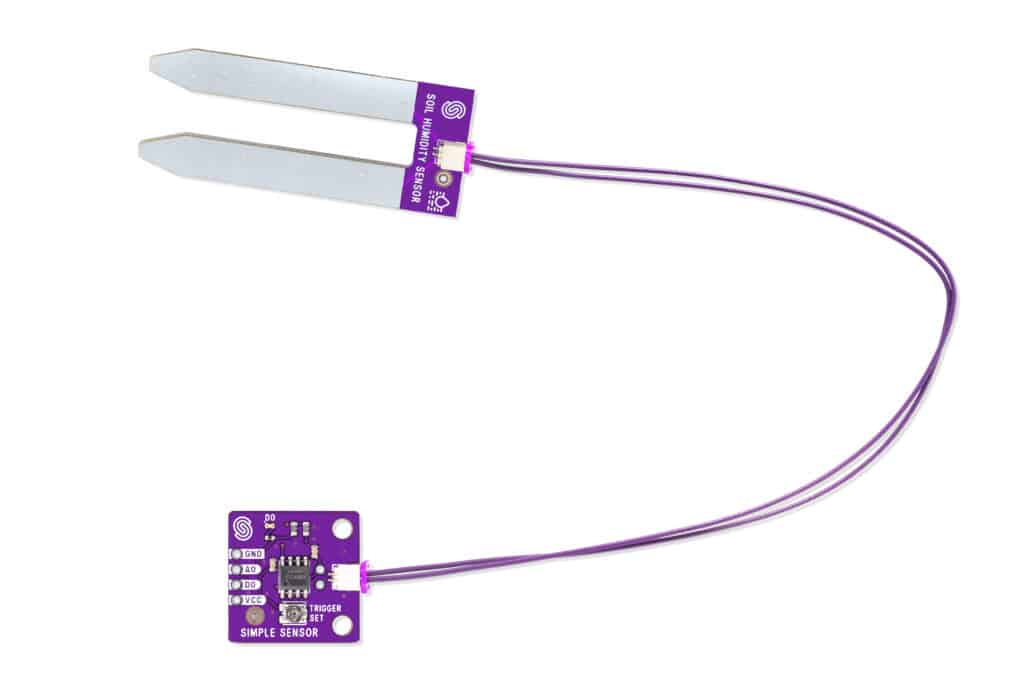 Simple soil humidity sensor-Senzori