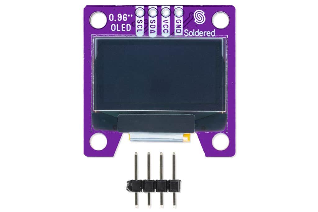 Display OLED I2C White 0.96" SSD1306-Actuators