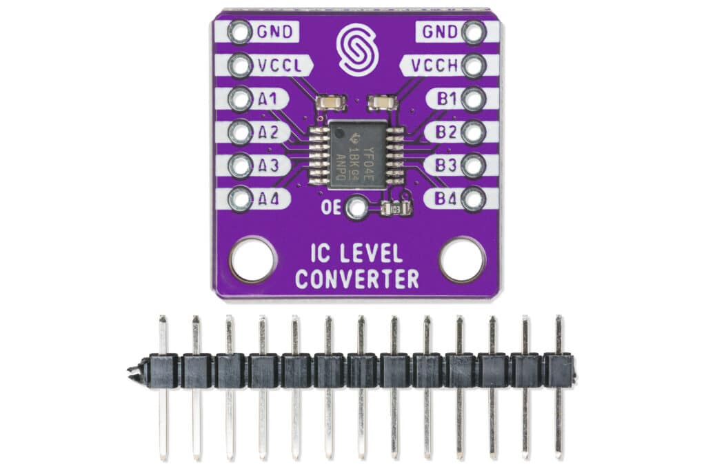 Logic level converter I2C TXS0104 breakout-Communication