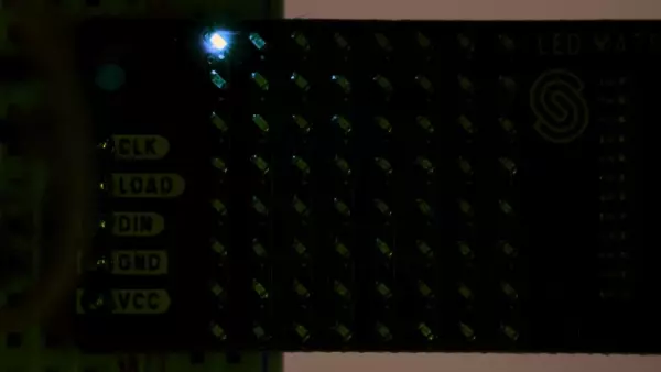 8x8 LED Matrix blau MAX7219-Aktuatoren