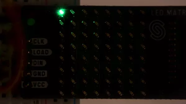 8x8 LED-Matrix grün MAX7219-Aktuatoren