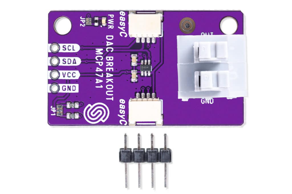 DAC 6-bit 1-channel MCP47A1 breakout-Aktuatori
