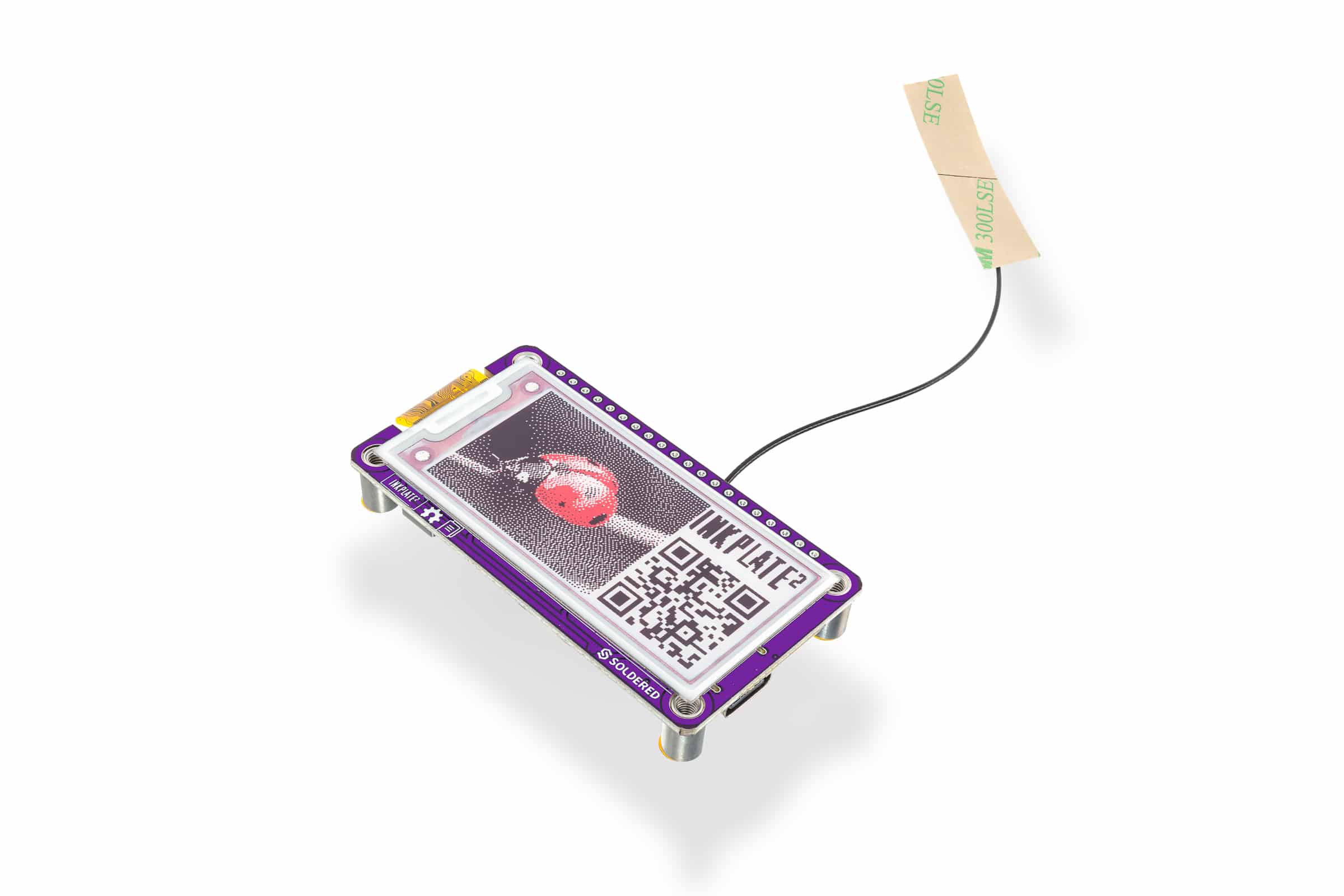 Soldered Inkplate 2-easyC