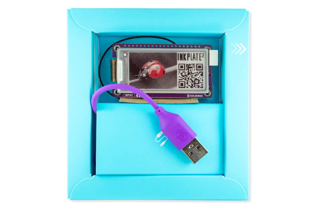 Soldered Inkplate 2-easyC