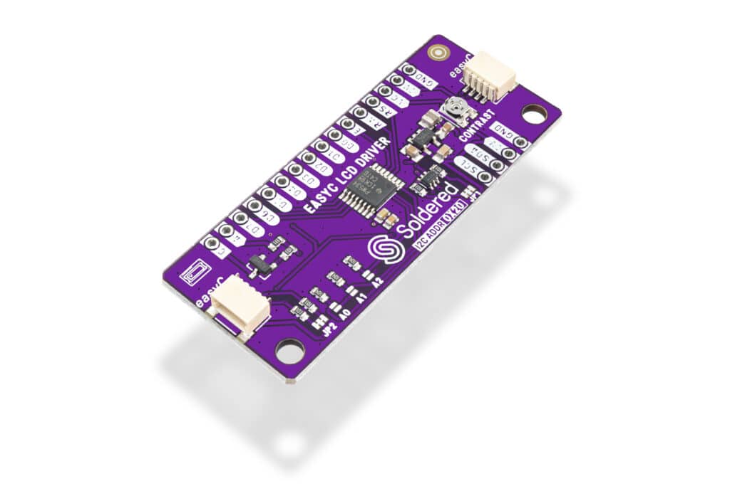 I2C LCD adapter-easyC ecosystem