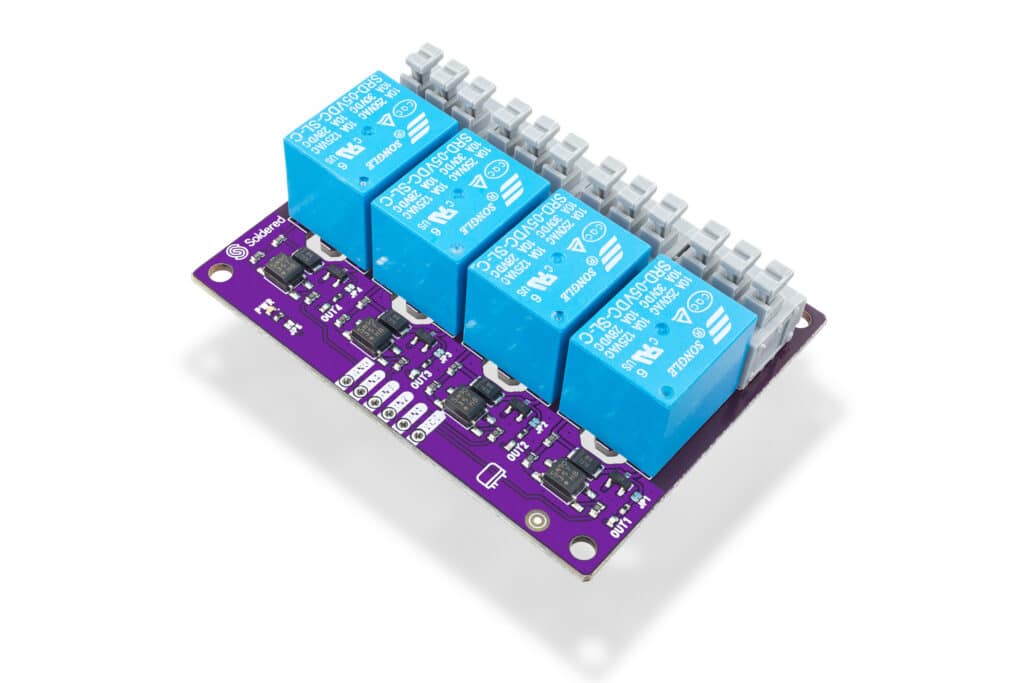 4-channel relay board-Actuators