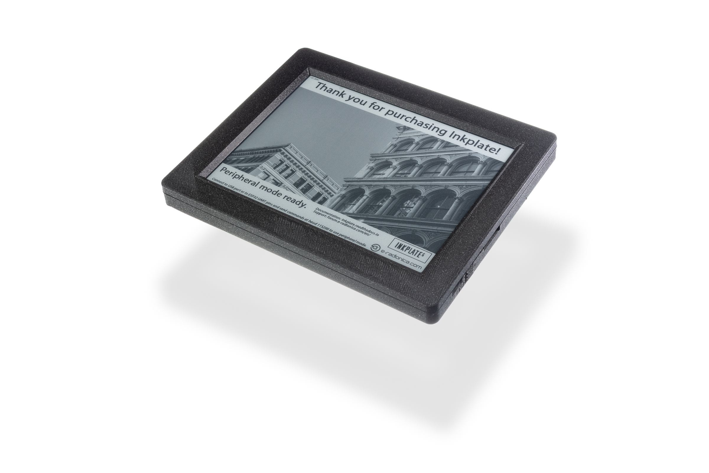 Inkplate 6 - Platine mit dem 6" E-Paper im Gehäuse-Inkplate