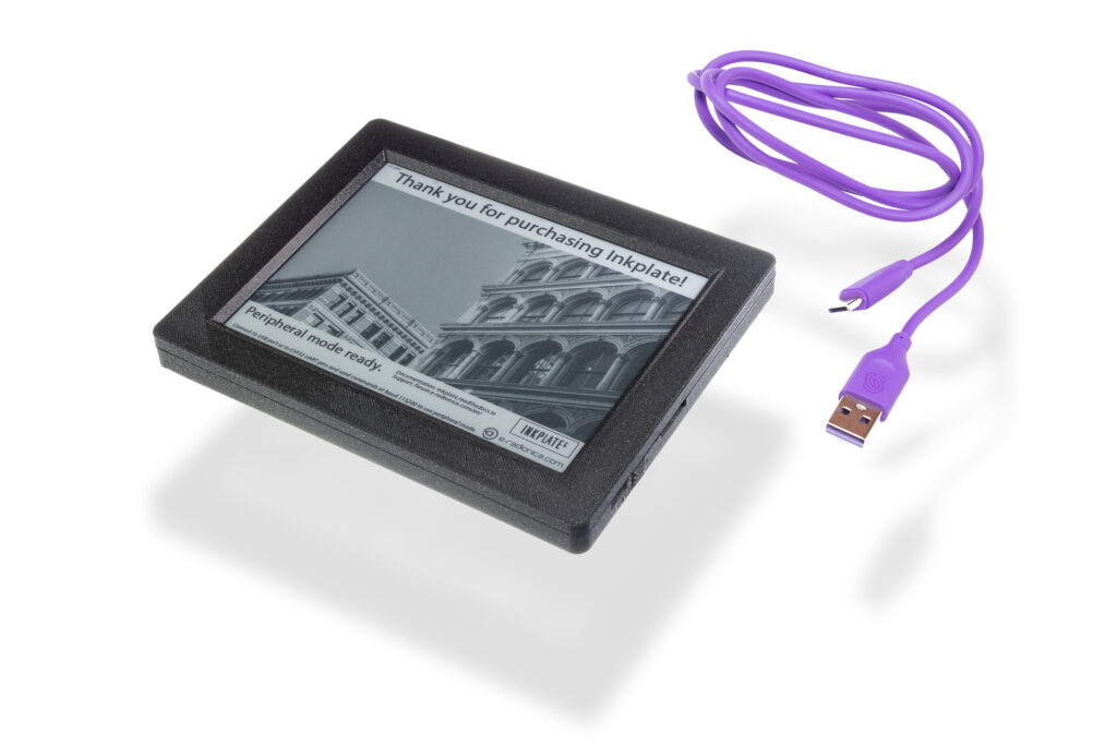 Inkplate 6 - Platine mit dem 6" E-Paper im Gehäuse-Inkplate