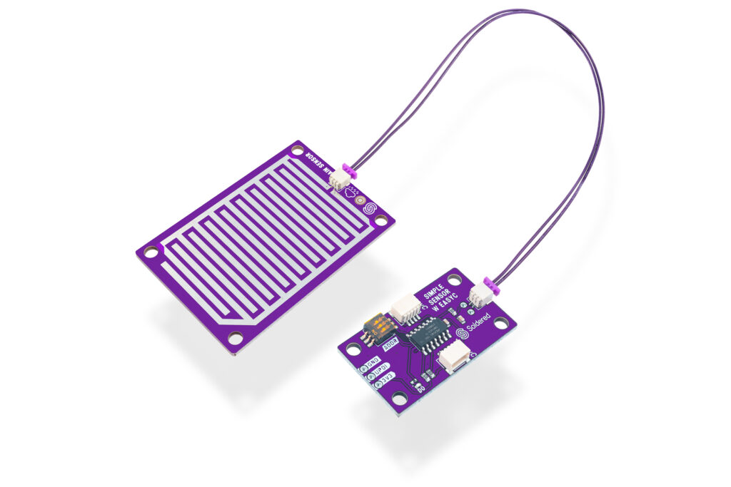 Simple rain sensor board with easyC-easyC ecosystem