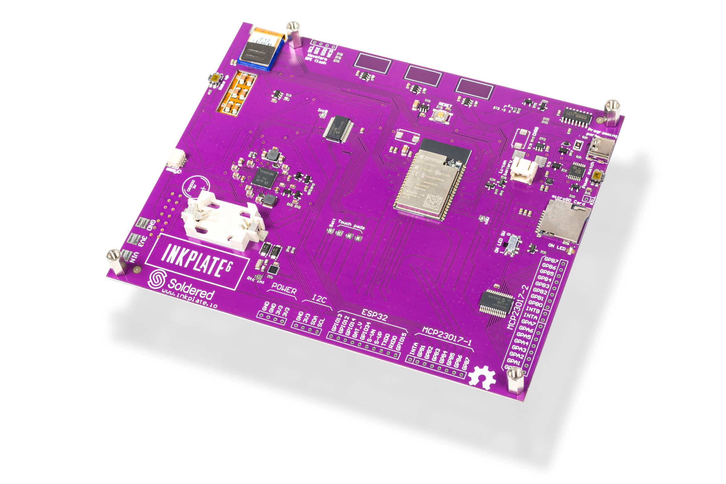 [RETIRED] Inkplate 6 - 6" e-paper board-Retired