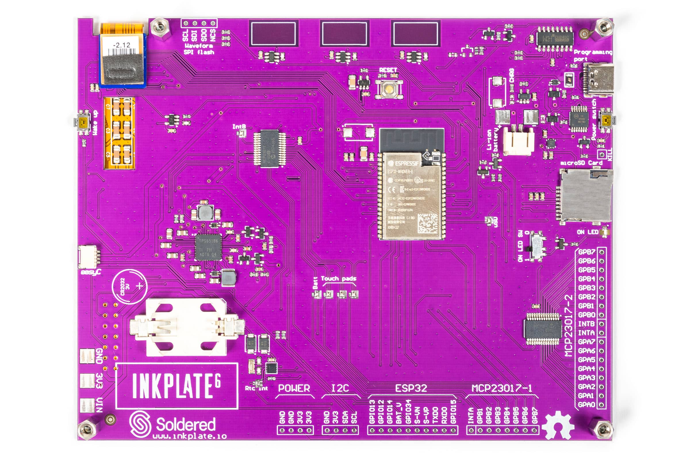 [RETIRED] Inkplate 6 - 6" e-paper board-Retired