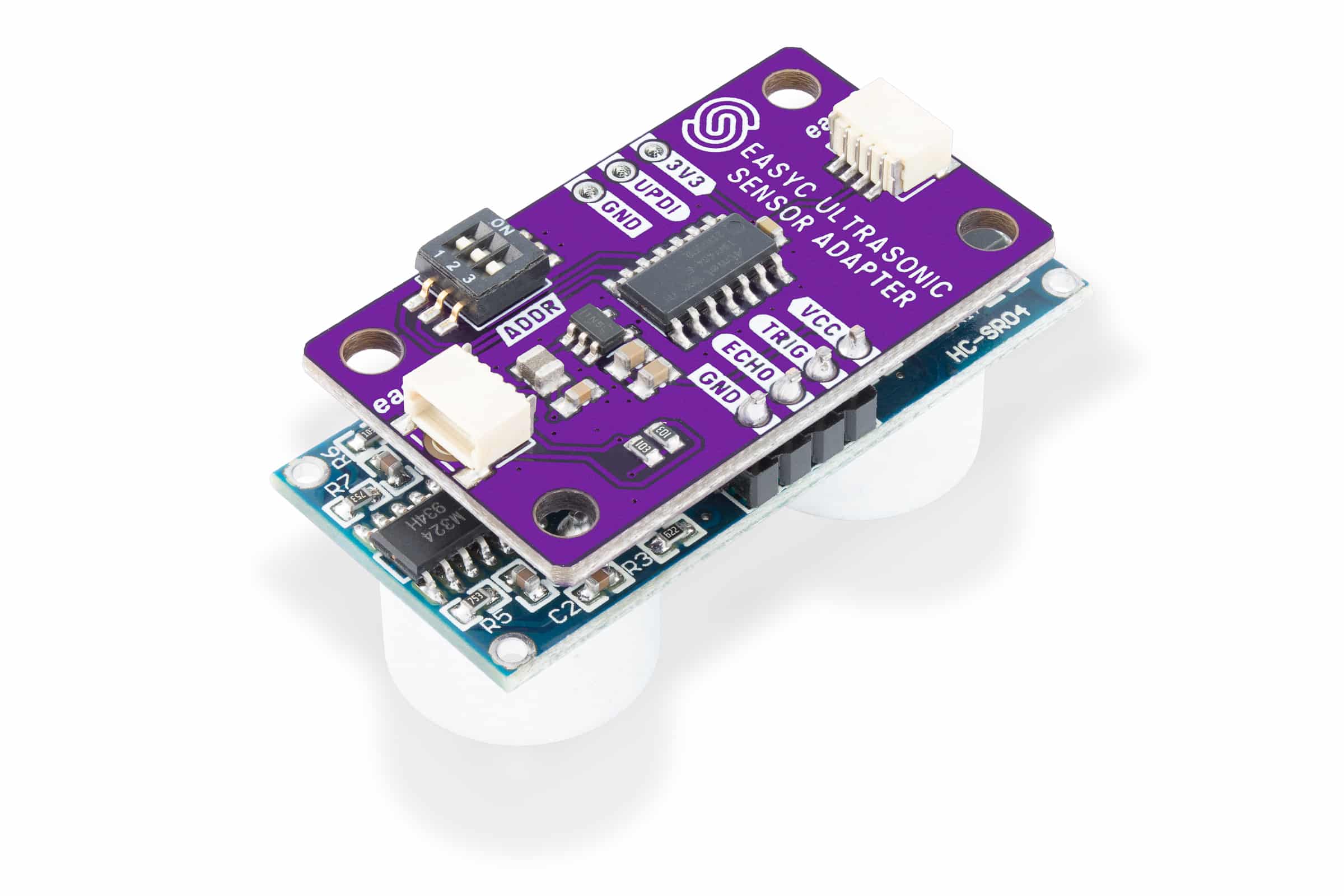 Ultrasonic sensor with easyC