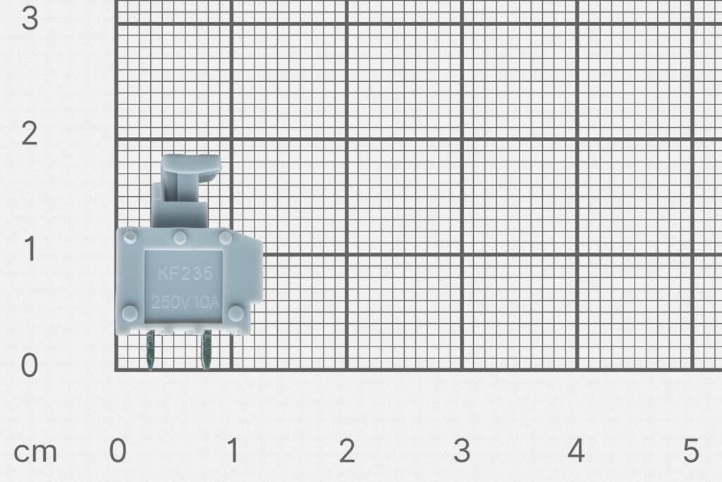 Hot plug terminal 5mm - 2 kontakta-Komponente