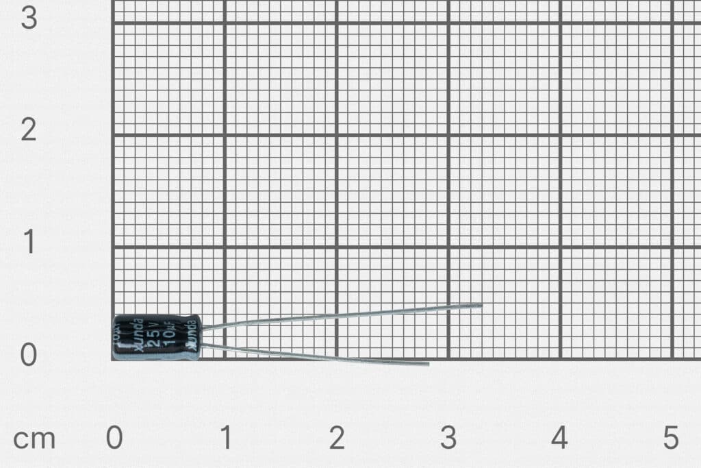 Kondenzator 10uF 25V elektrolitski-Components
