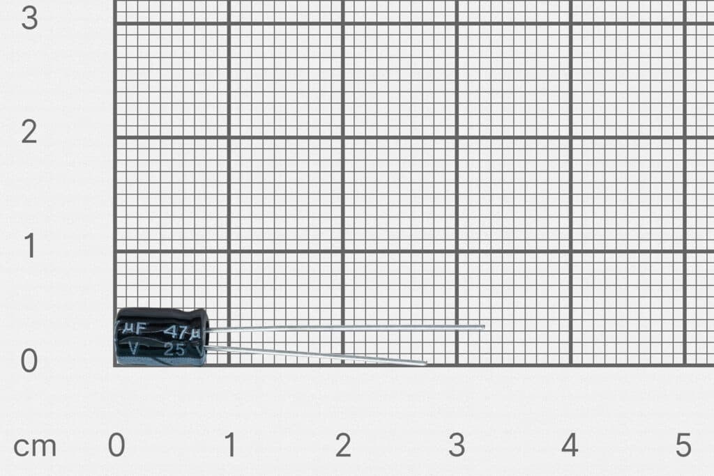 Kondenzator 47uF 25V elektrolitski-Components