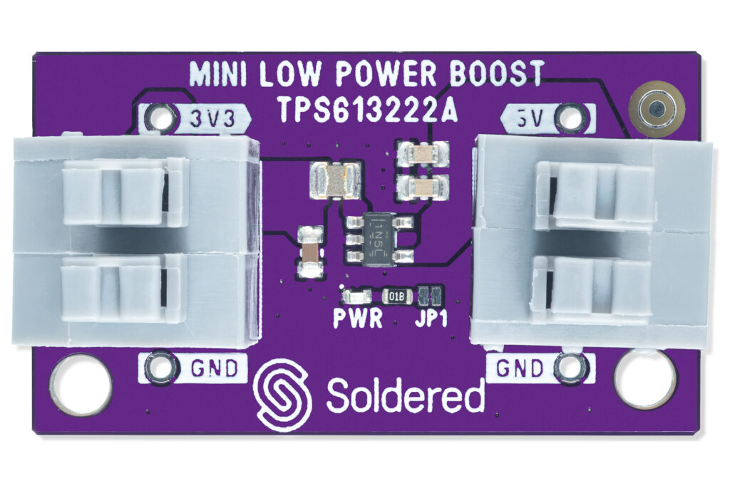 Mini low-power TPS613222A boost converter-Actuators