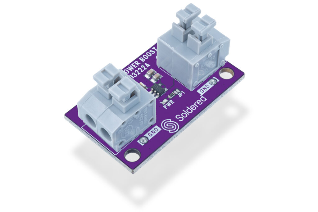Mini low-power TPS613222A boost converter-Actuators