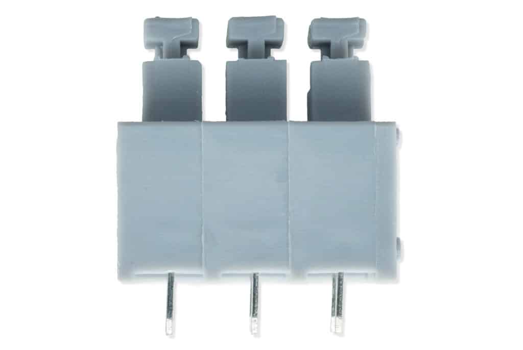 Hot plug terminal 5mm - 3 kontakta-Components