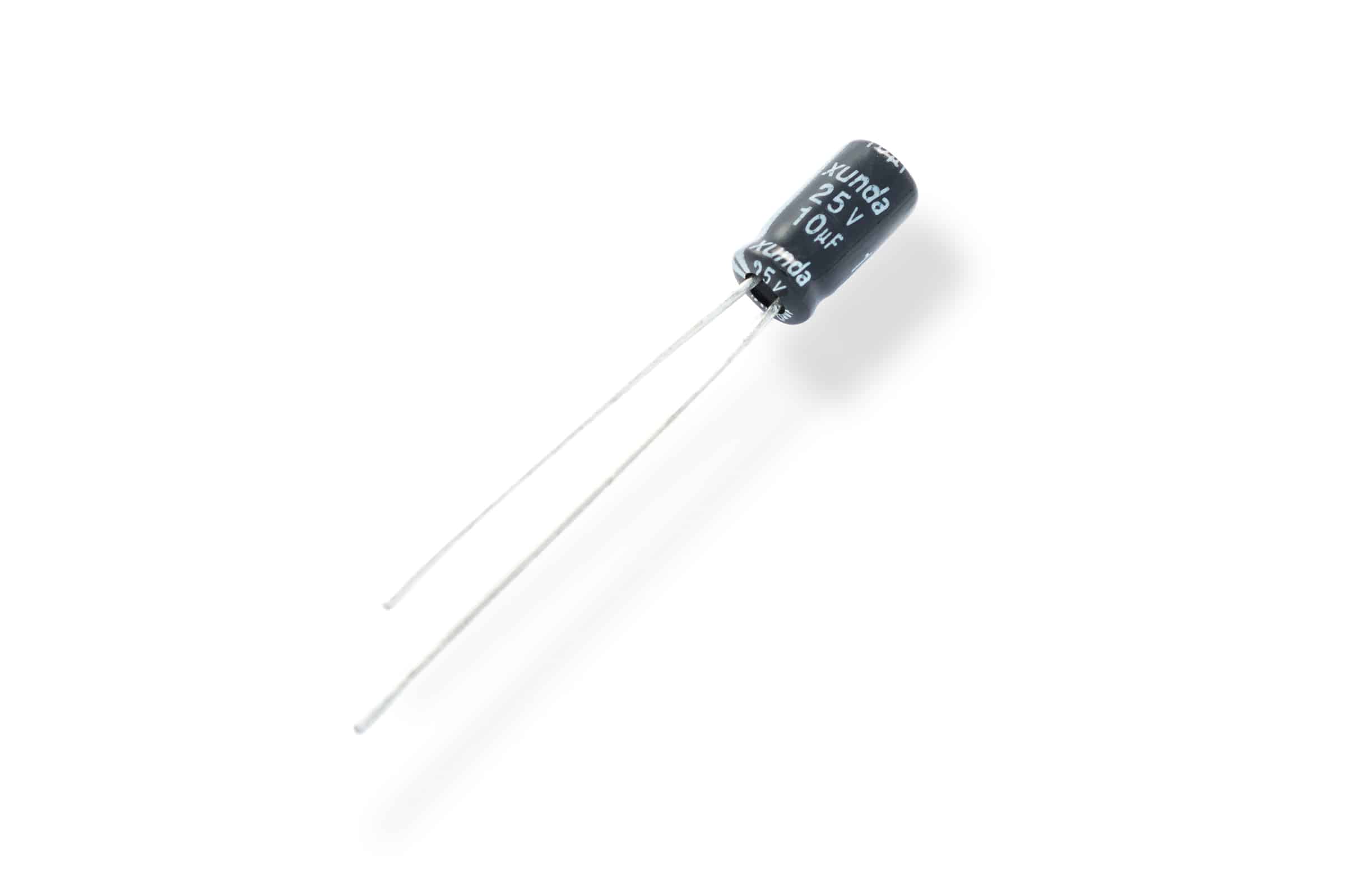 Electrolytic capacitor 10uF 25V