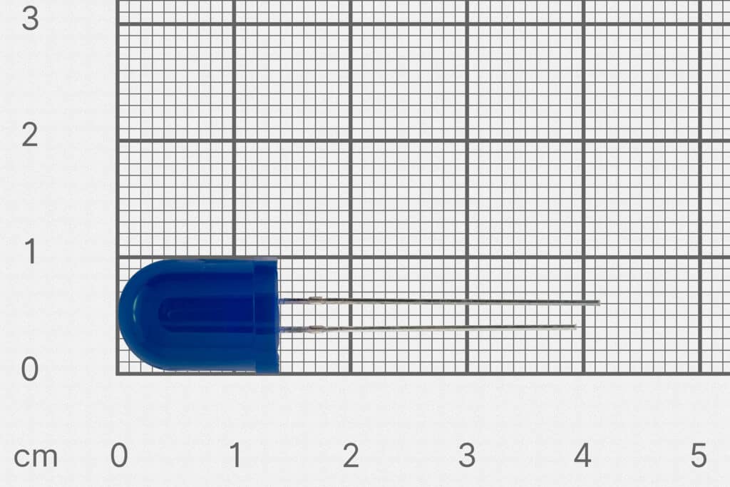 LED Diode 10mm blau-Komponente