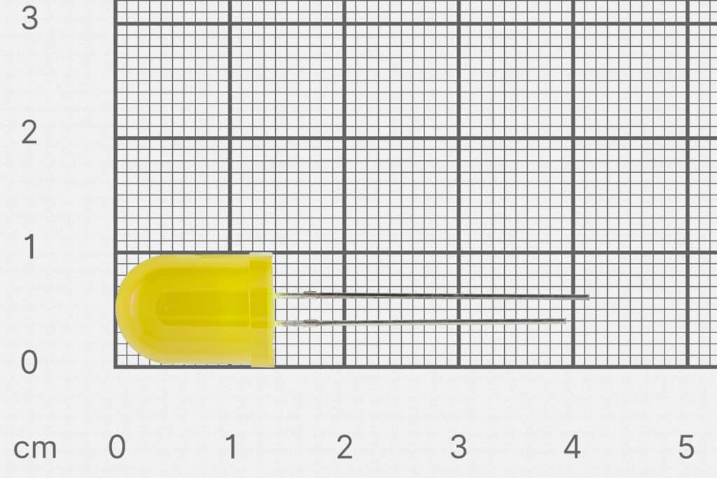 LED Diode 10mm gelb-Komponente