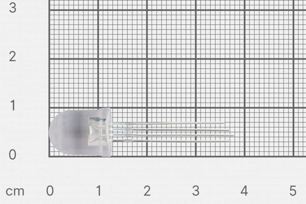 LED RGB 10mm Diode, gemeinsame Kathode-Komponente