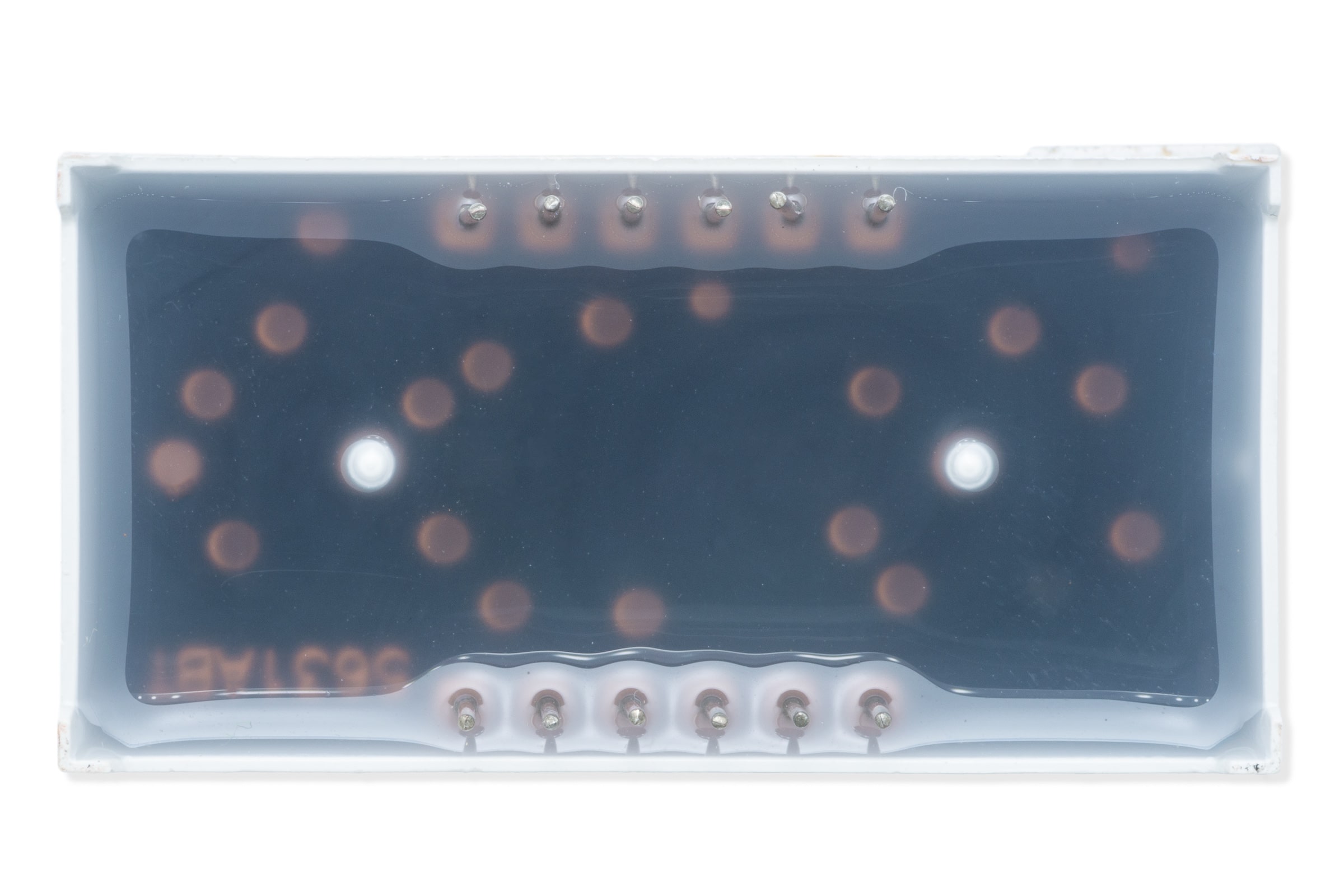 3x LED weiße 7-Segment-Anzeige, gemeinsame Kathode-7-Segment-Anzeige