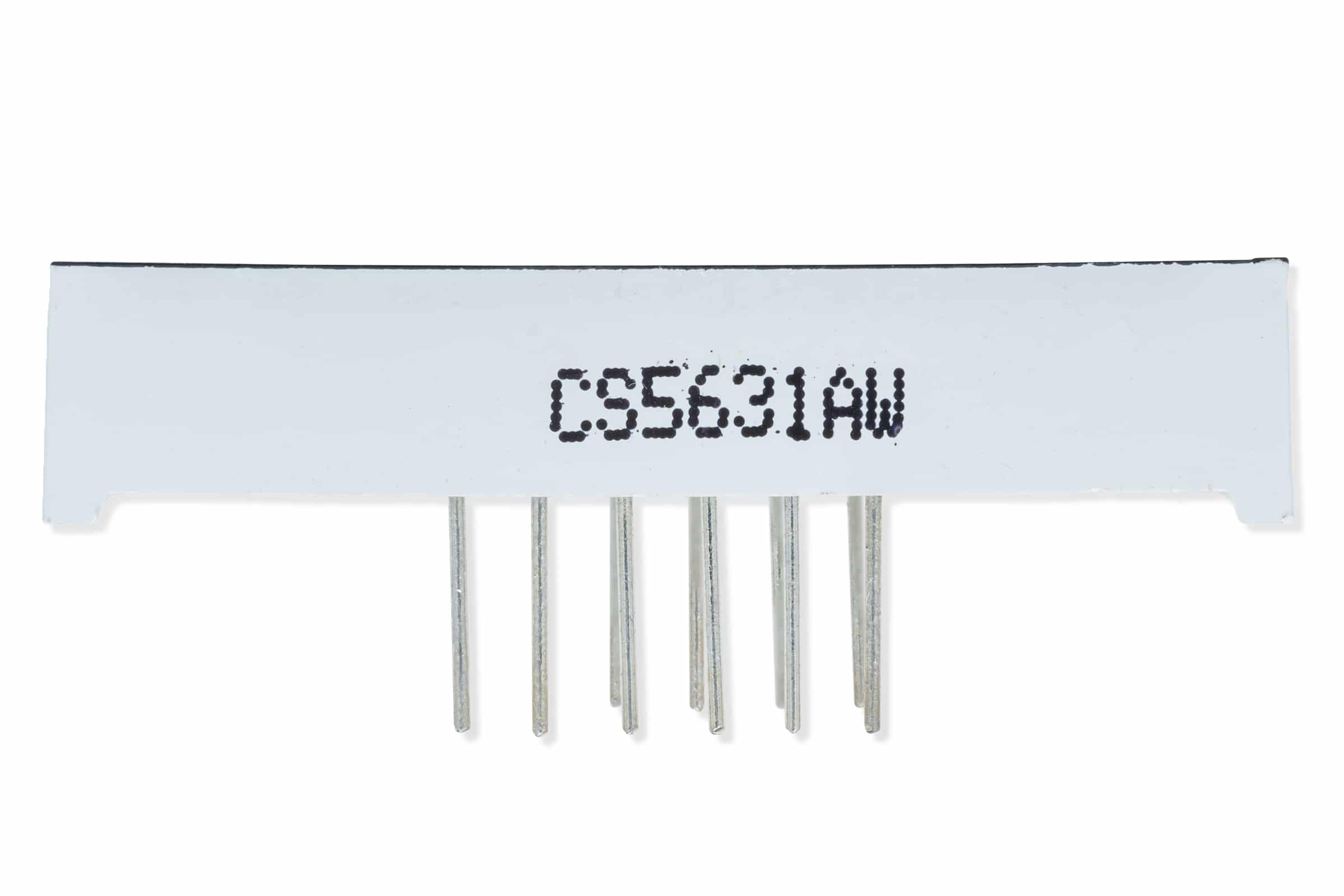 3x LED weiße 7-Segment-Anzeige, gemeinsame Kathode-7-Segment-Anzeige