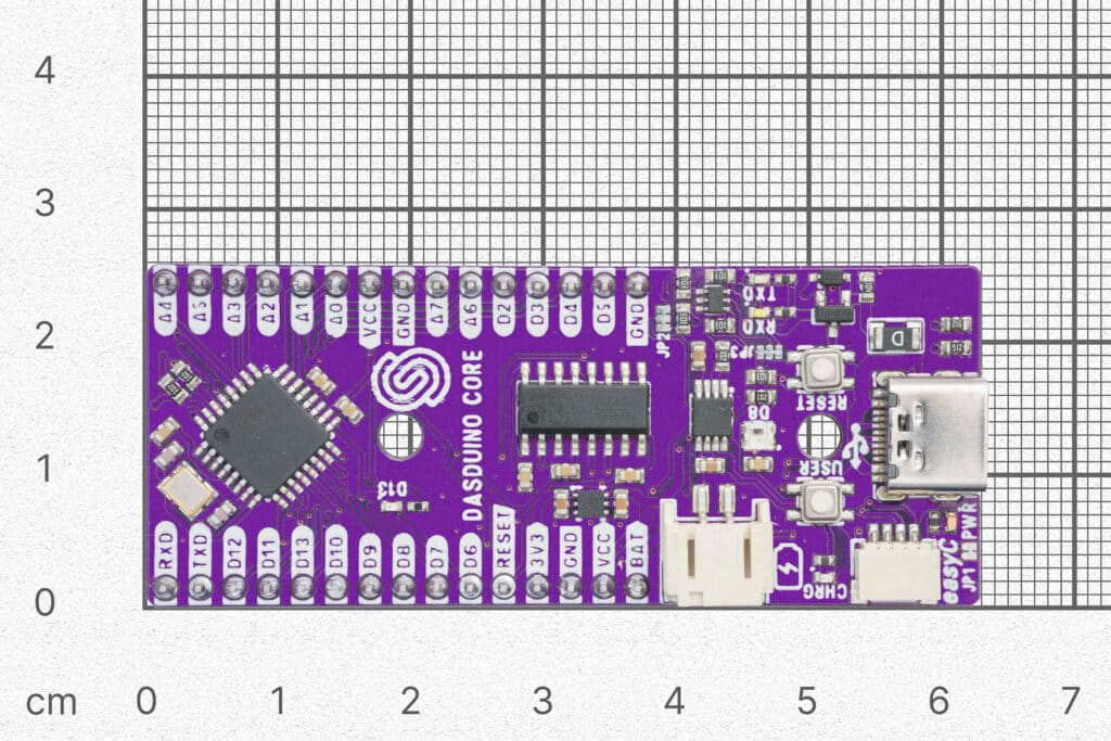 Dasduino CORE male headers (ATmega328)-Dasduino & Arduino