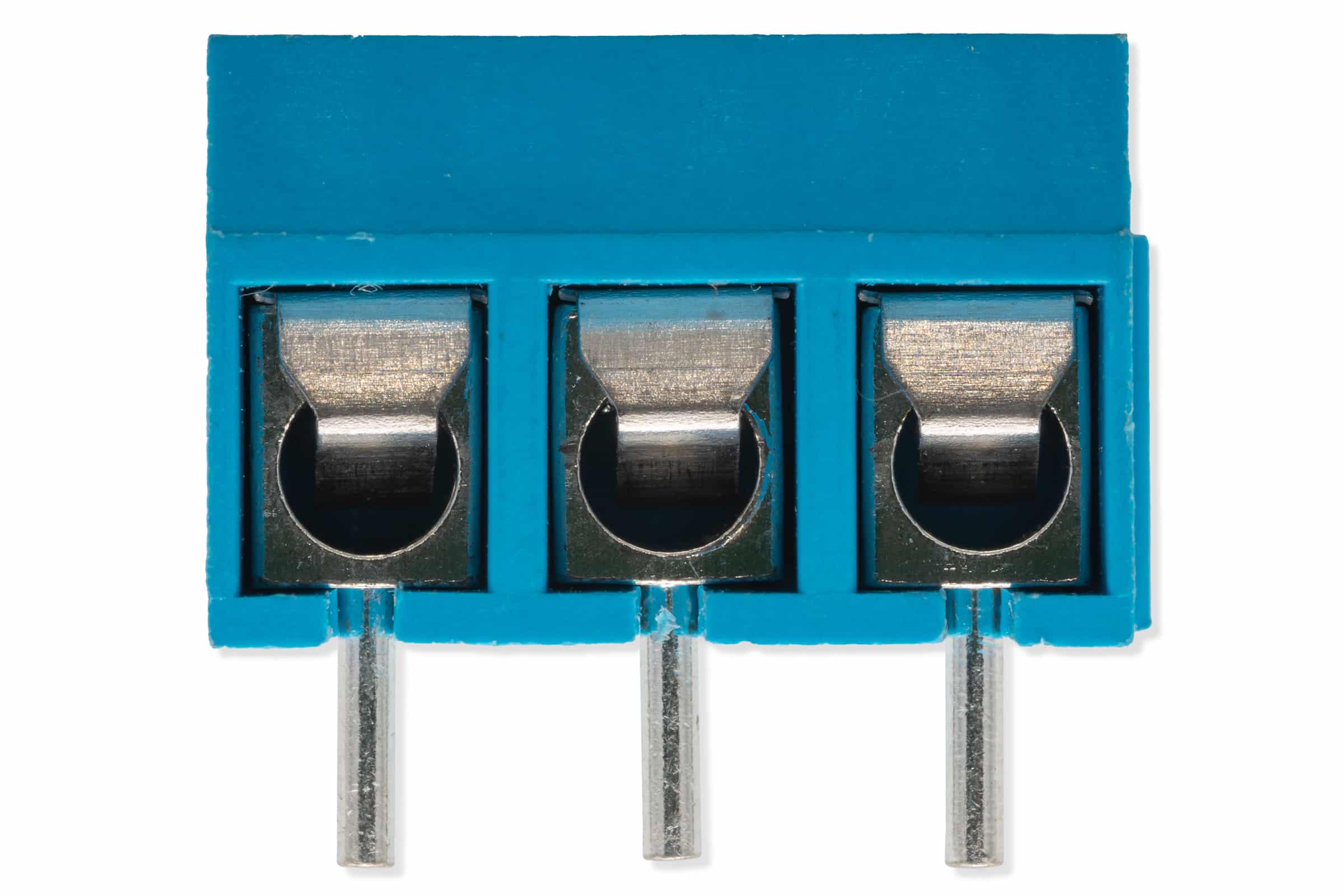 [WIRD NICHT MEHR VERKAUFT] Leiterplattenklemme 5mm - 3 Kontakte