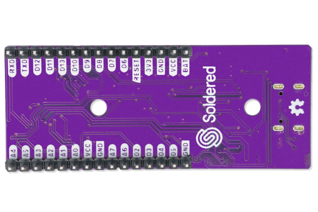 Dasduino CORE male headers (ATmega328)-Dasduino & Arduino