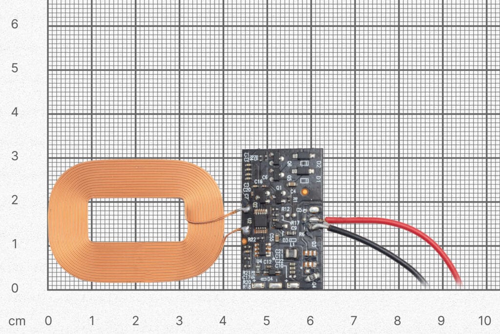 Qi wireless charger - receiver-Actuators