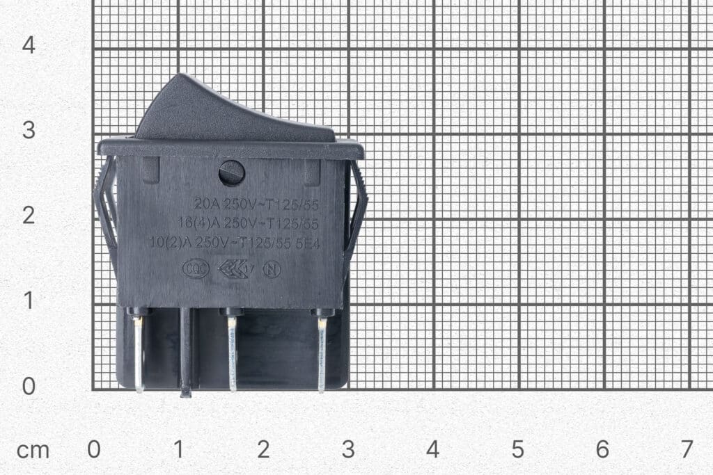 DPDT panel prekidač-Komponente