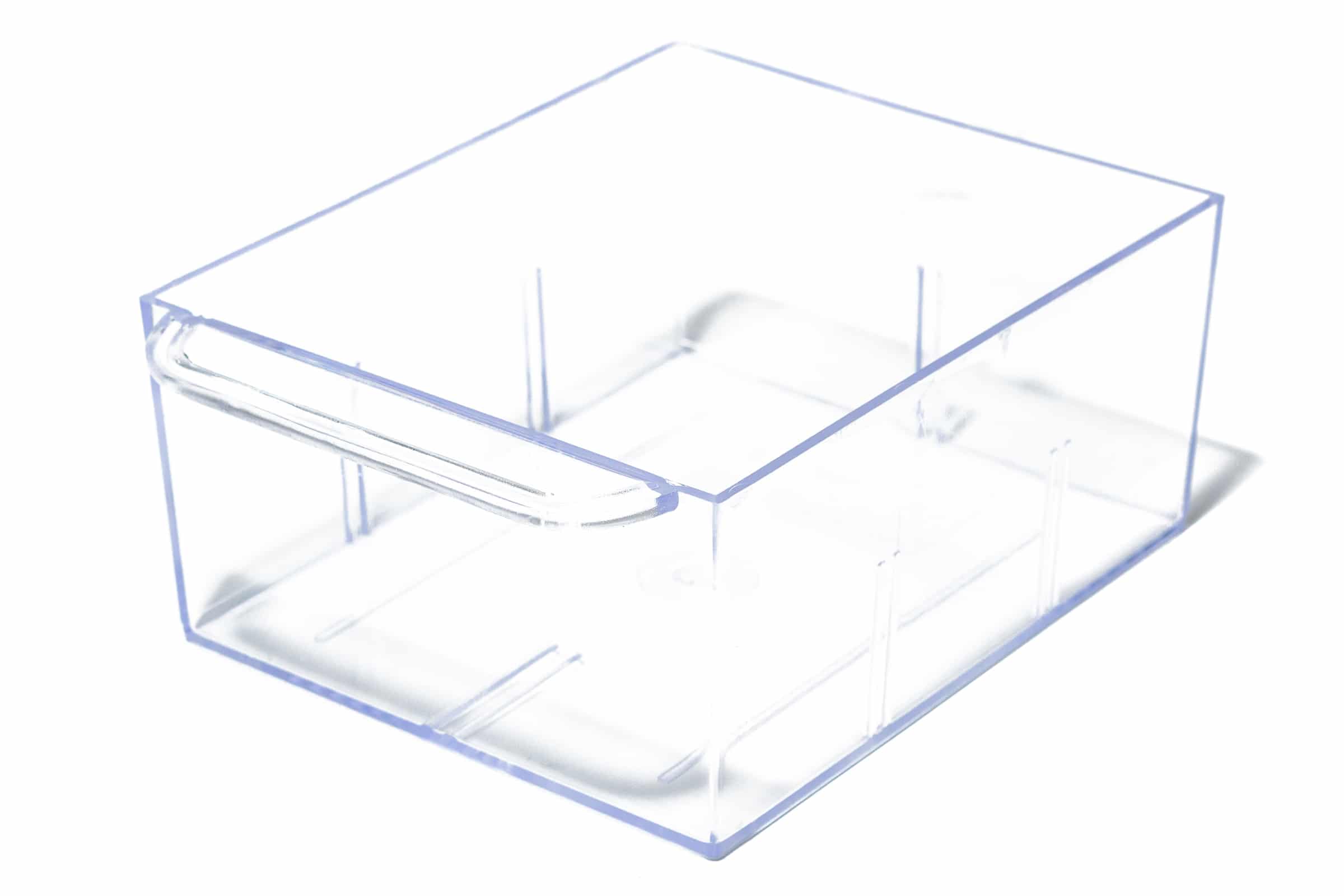 20x durchsichtige Schubladen für Bewahrung 100x56x125mm-Ausverkauf