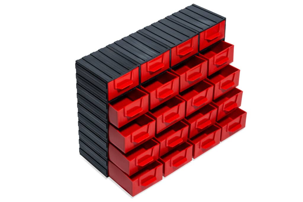 20x Schubladen für Bewahrung 100x56x125mm-Ausverkauf