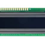 LCD display 16x2 blue/black&nbsp;