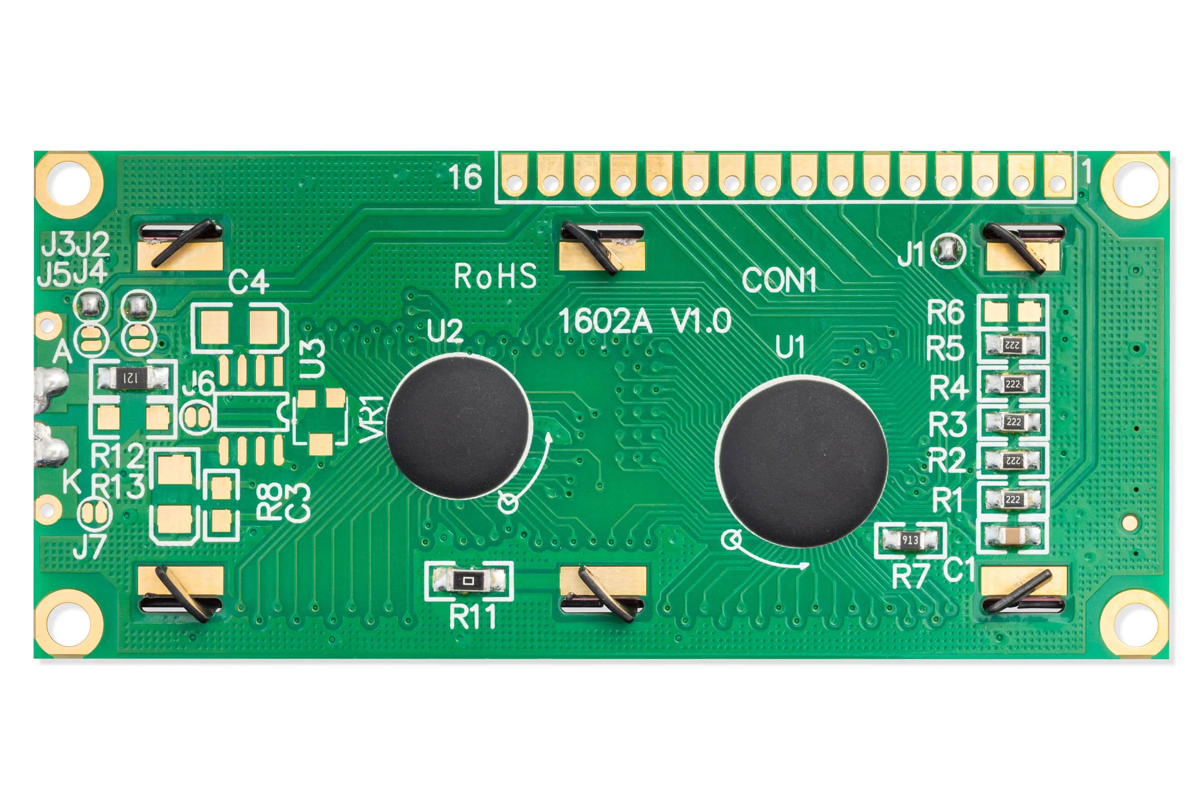 LCD display 16x2 blue/black-Actuators
